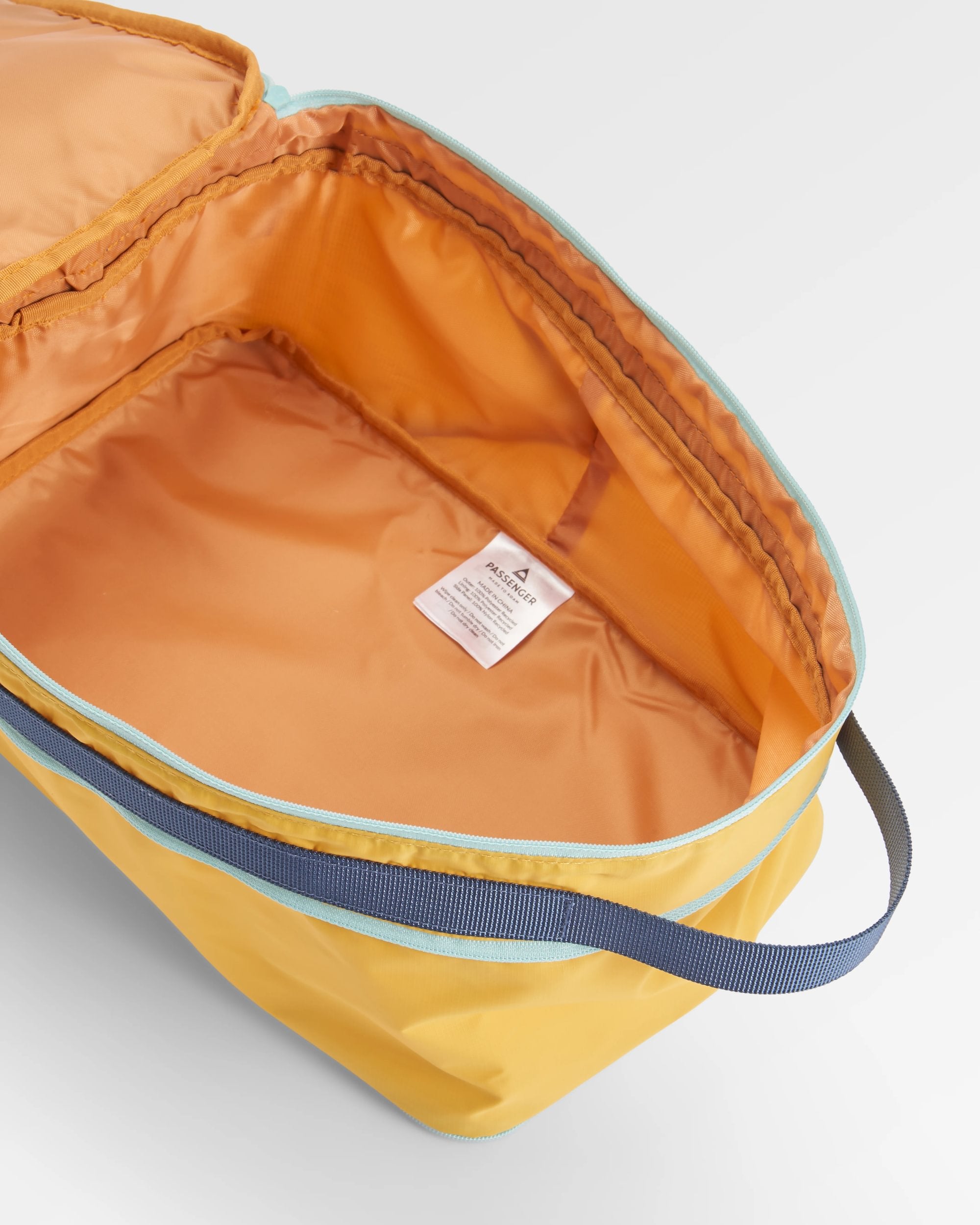 Packing Cube 9L - Spearmint/Deep Ocean - Flatlay