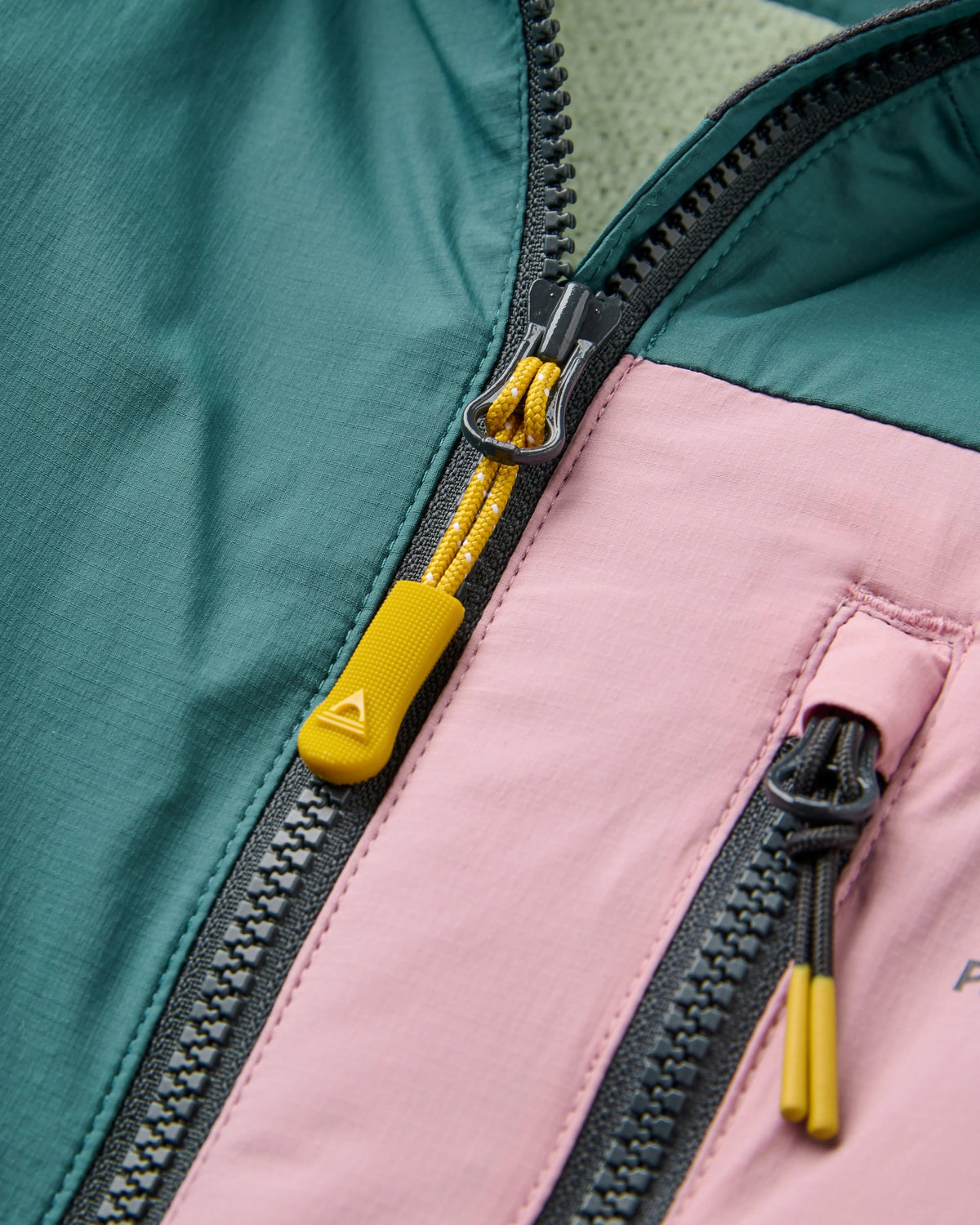 Marin Lined Windproof Jacket - Mediterranean - Flatlay