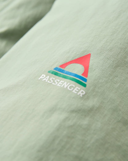 Tasi Recycled Insulated Jacket - Pistachio - Flatlay