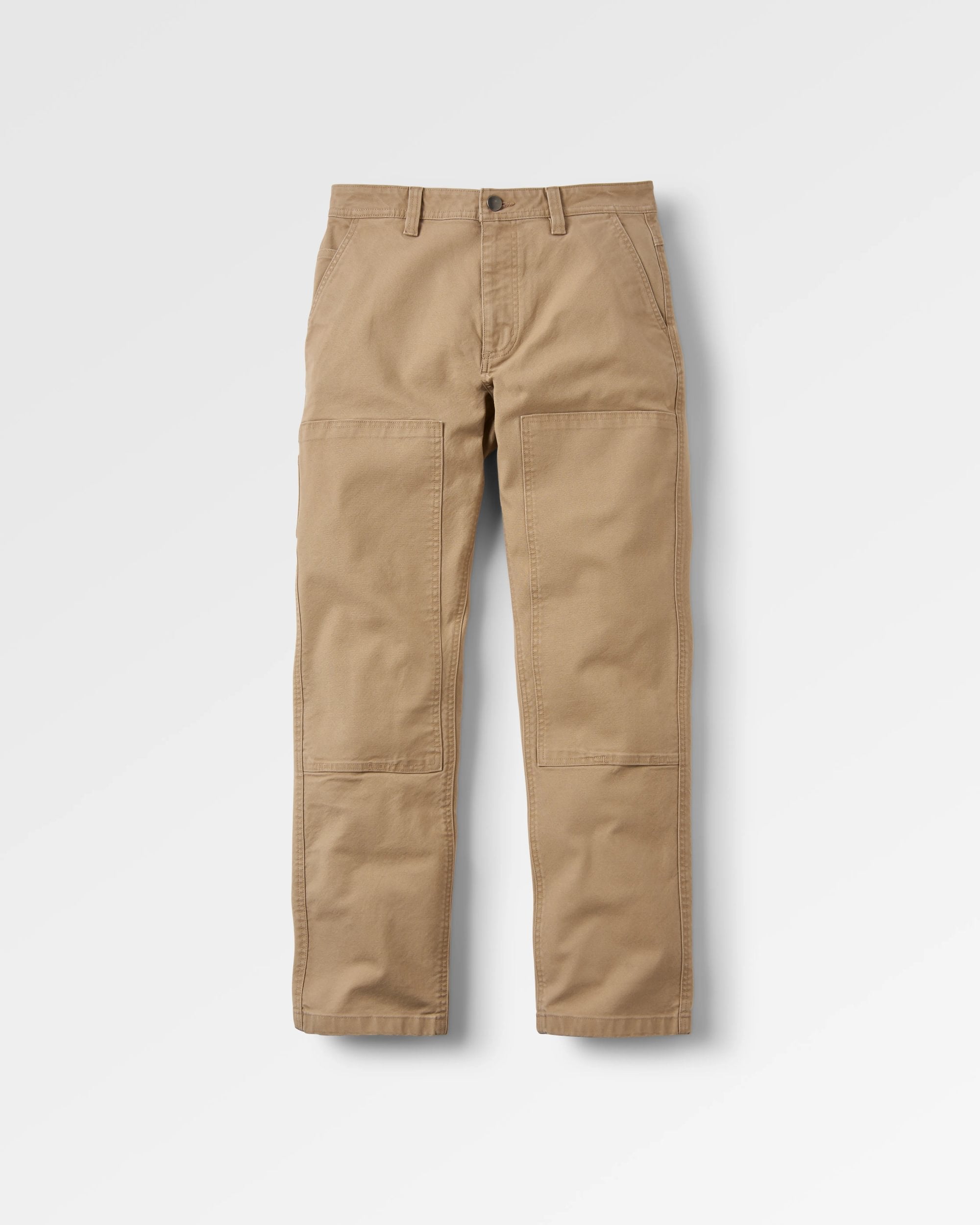 Vantage Organic Cotton Trouser - Biscuit - Flatlay