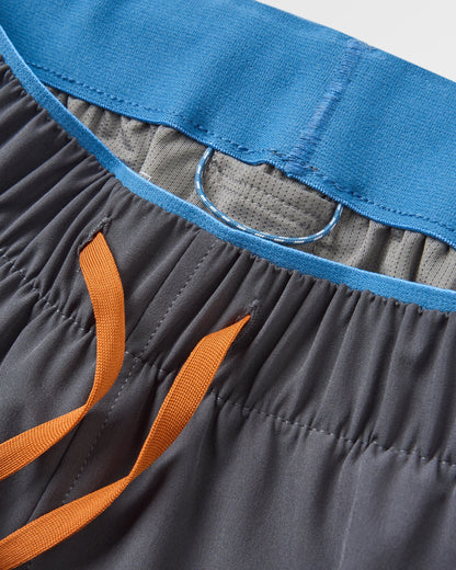 Sandune Trail Short - Charcoal - Flatlay