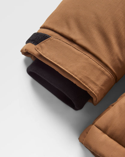 Grounded Down Jacket - Toffee - Flatlay