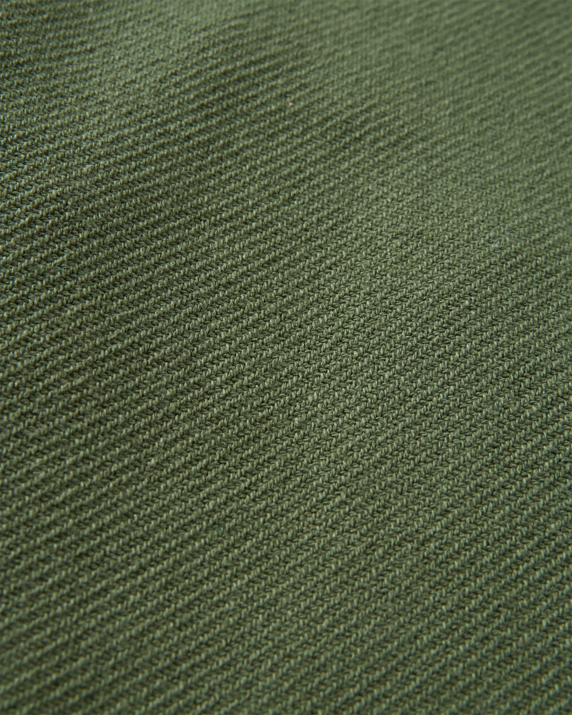 Maya Twill Overshirt - Wild Green - Flatlay