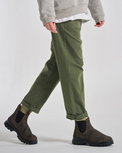 Talis Light Casual Trouser - Wild Green - Studio Model