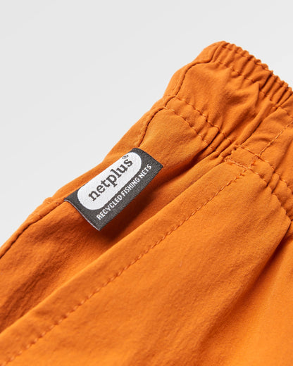 Drifter NetPlus® Swim Lined Short - Sunset Orange - Flatlay