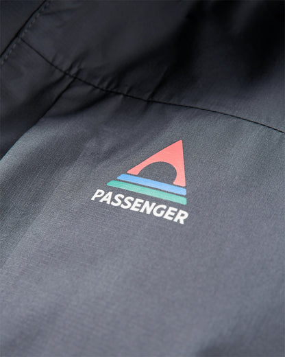 Trailscape Men's Recycled Waterproof Jacket - Charcoal - Flatlay