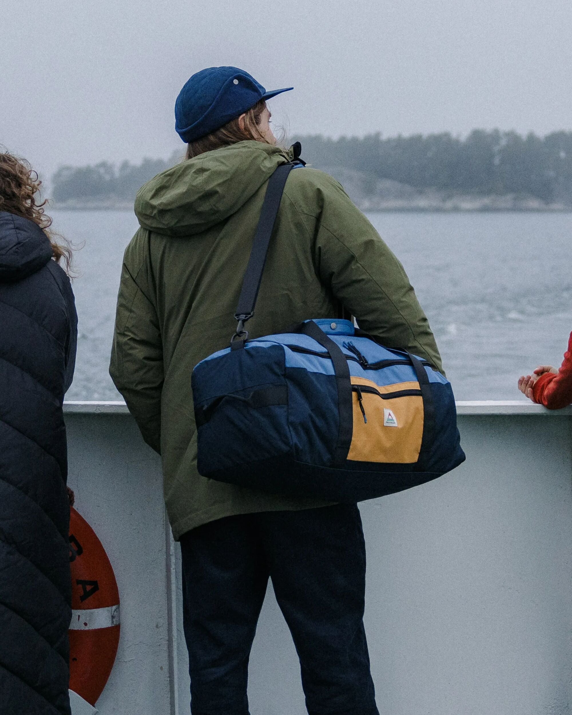 Boondocker Recycled 30L Duffel - Honey/Dark Denim/Rich Navy - Lifestyle - Male