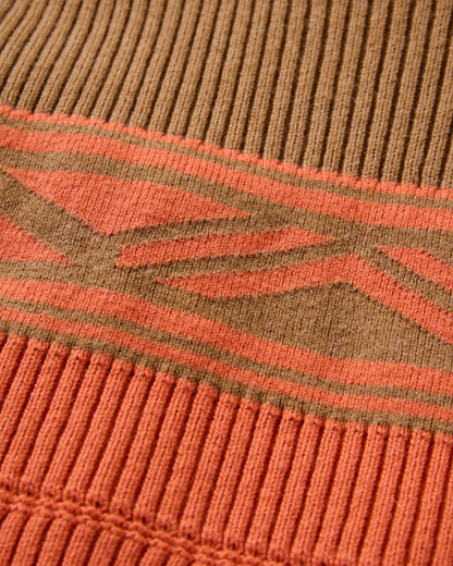 Nurture Organic Cotton Jumper - Toffee - Flatlay