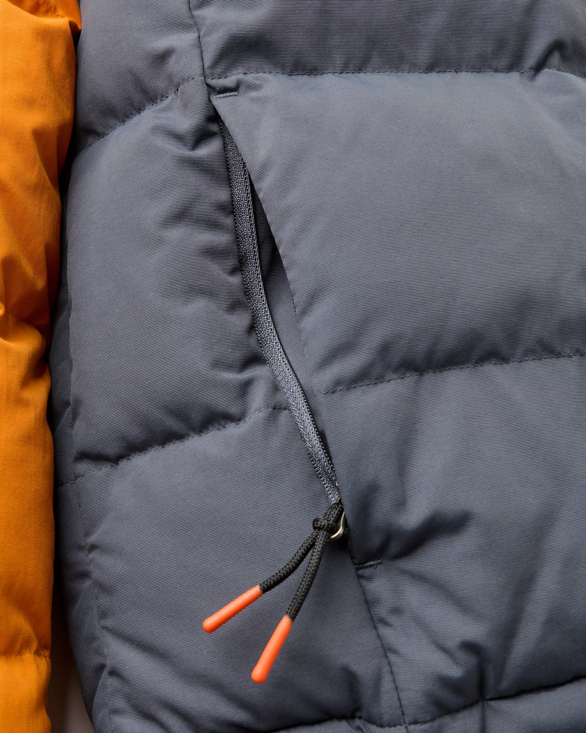 Ocean Heavyweight Insulated Anorak - Charcoal - Flatlay