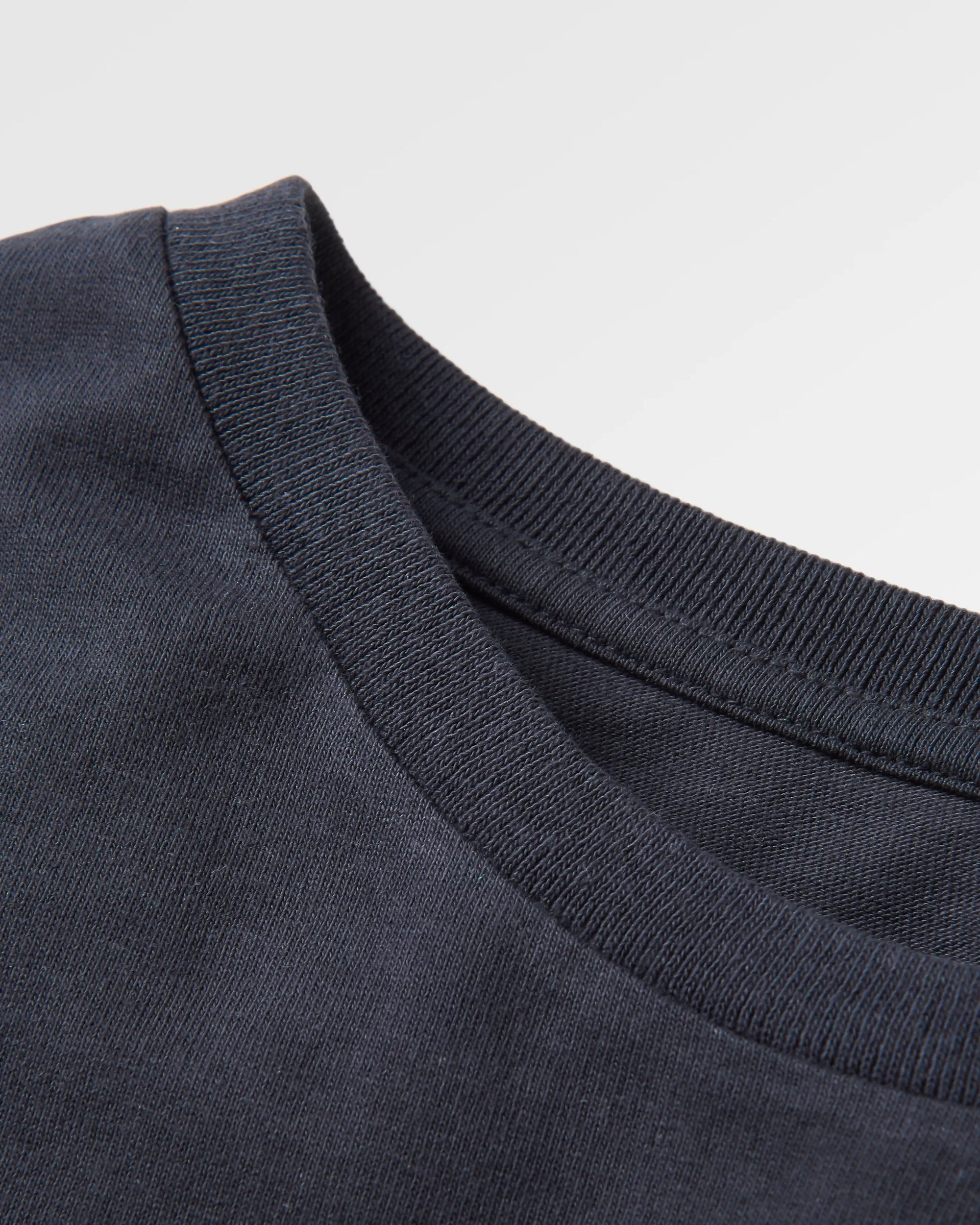 Yuca Recycled Cotton T-Shirt - Black - Flatlay