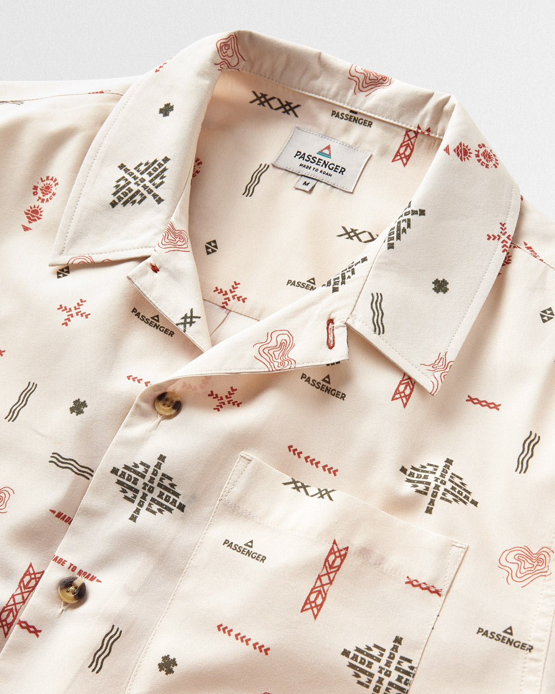 Cove Organic Cotton Shirt - Birch Made To Roam