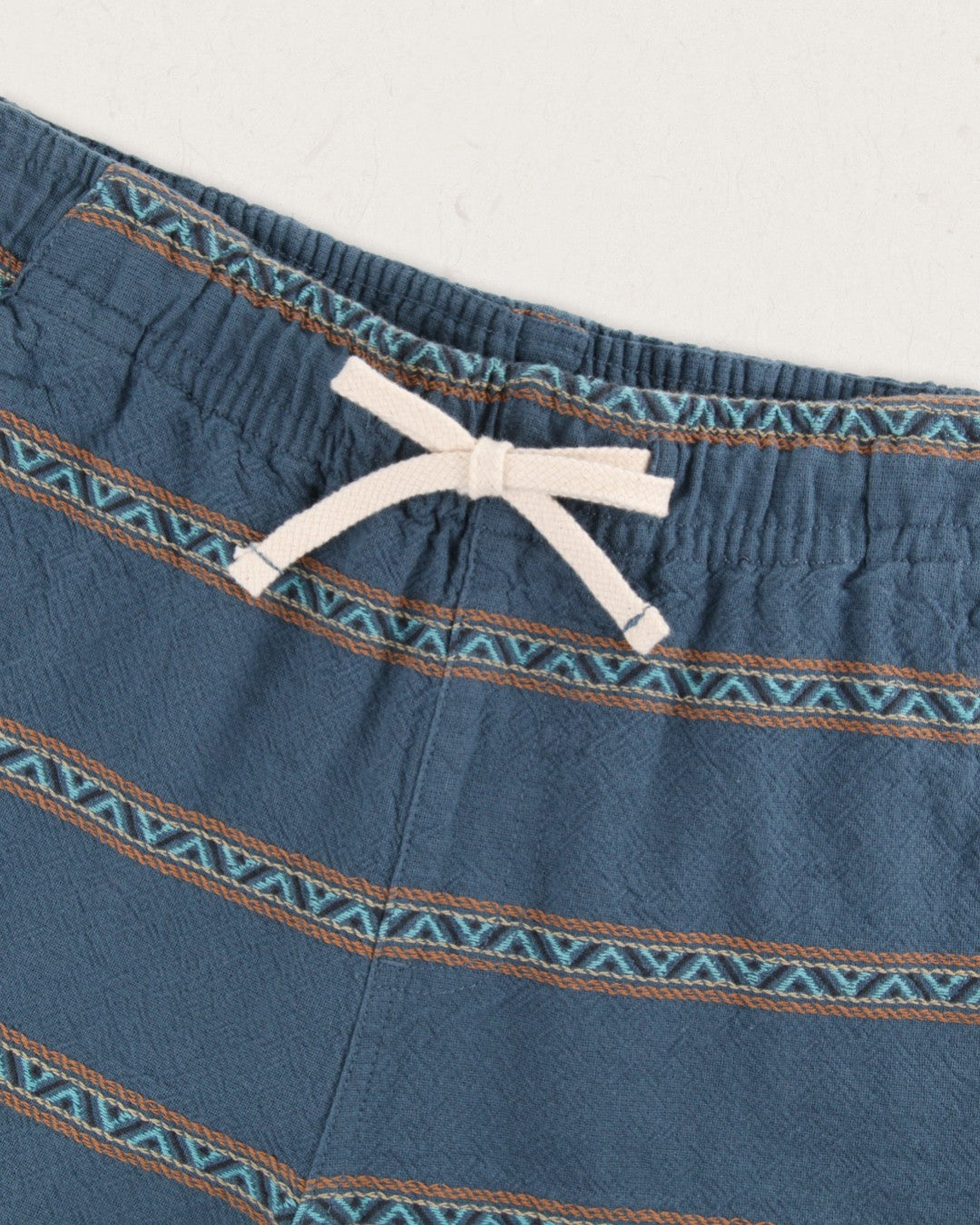 Drifter Organic Cotton Jacquard Short - Mediterranean Geo Stripe