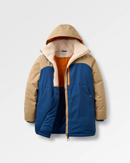 Lumi Insulated Parka - Blue Navy - Flatlay
