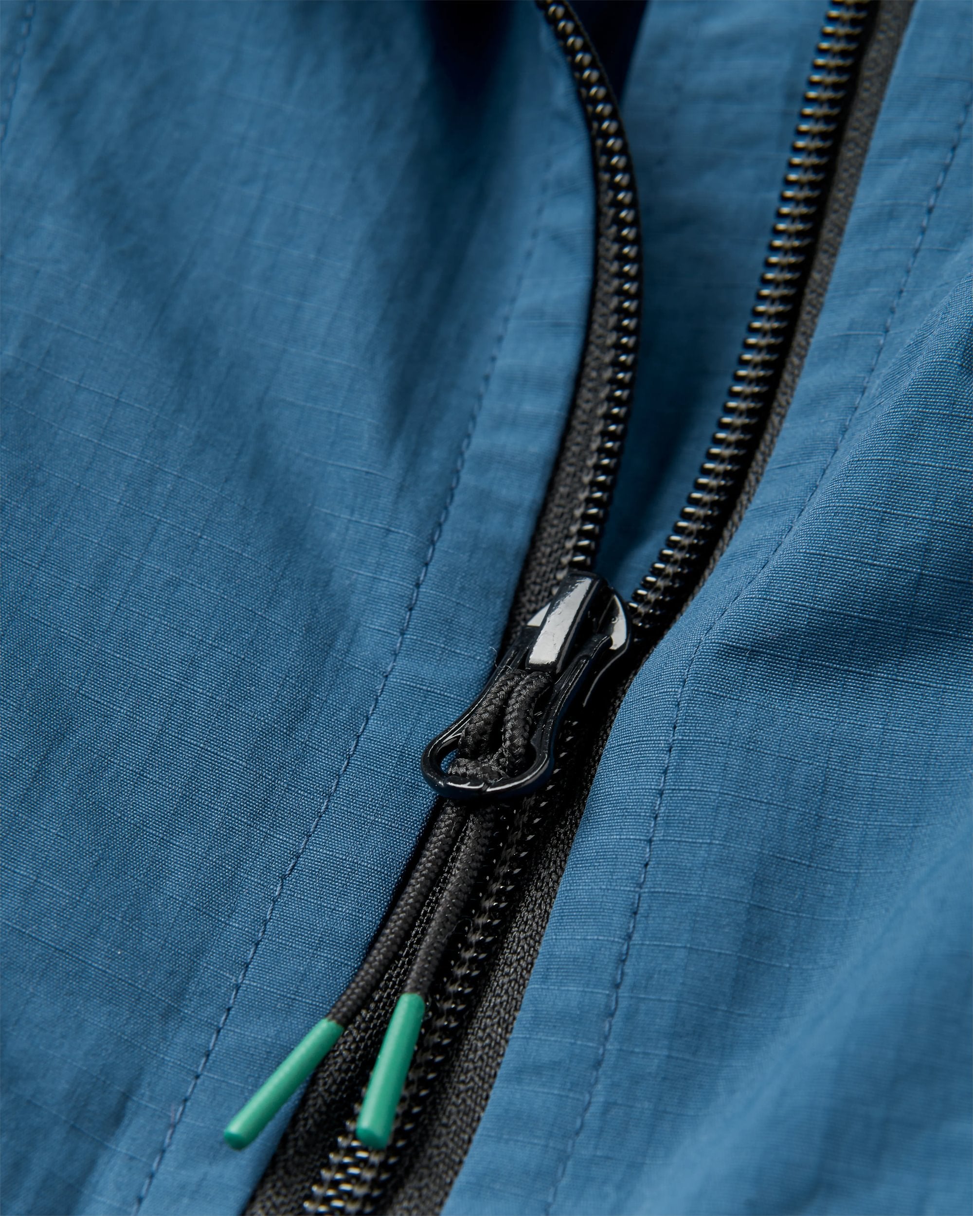 Seek Out Water Resistant Anorak - Dark Denim - Flatlay