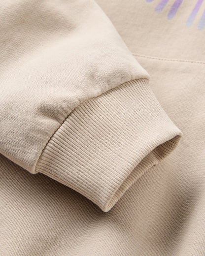 Shutter Recycled Cotton Hoodie - Birch - Flatlay