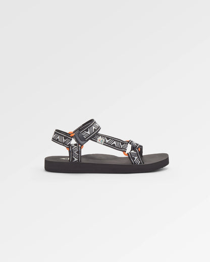 Venice Sandal - Trail Monochrome - Flatlay
