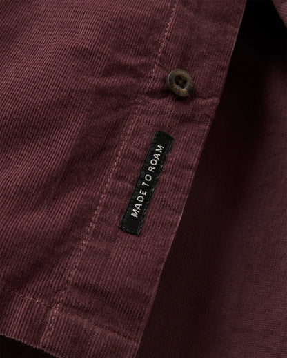 Backcountry Cord Light Shirt - Brambleberry
 - Flatlay