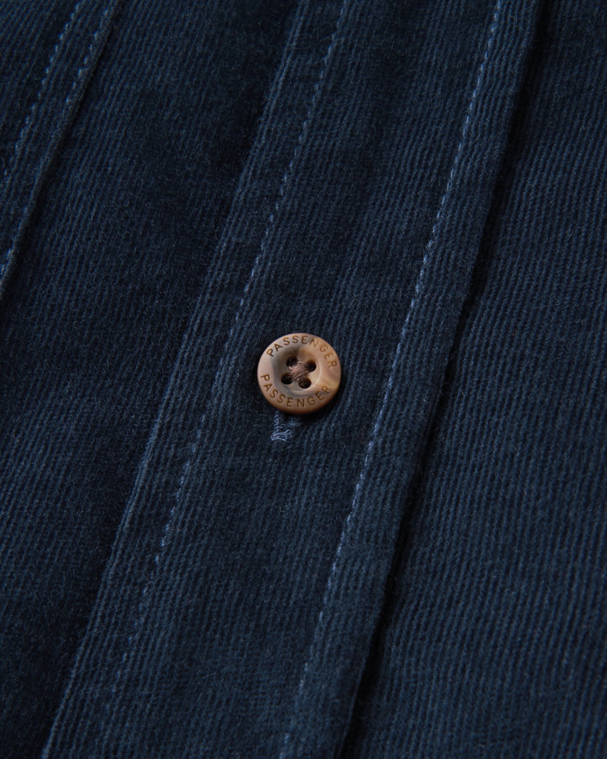 Backcountry Cord Light Shirt - Deep Navy - Flatlay