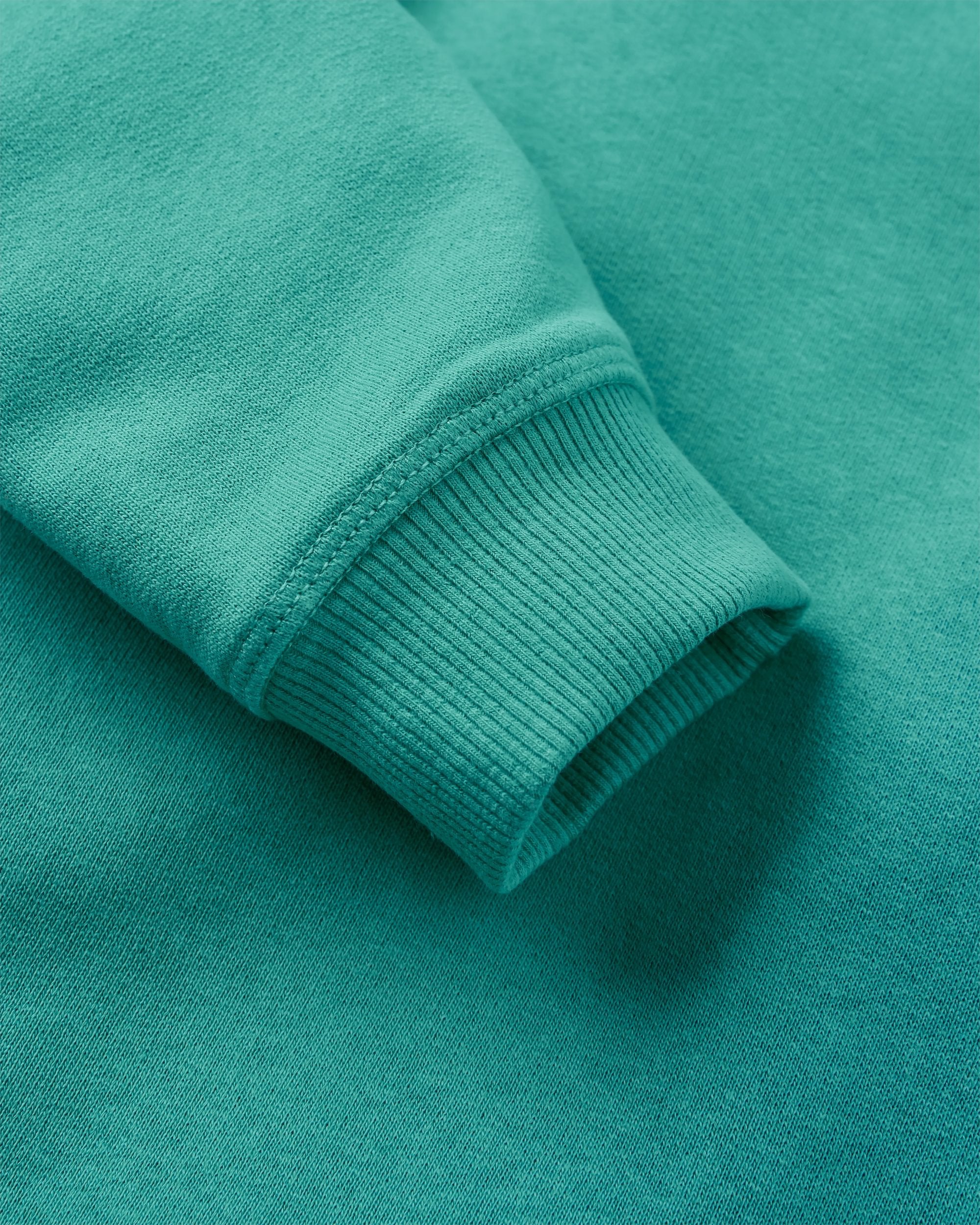 Remote Recycled Cotton Sweatshirt - Greenlake - Flatlay