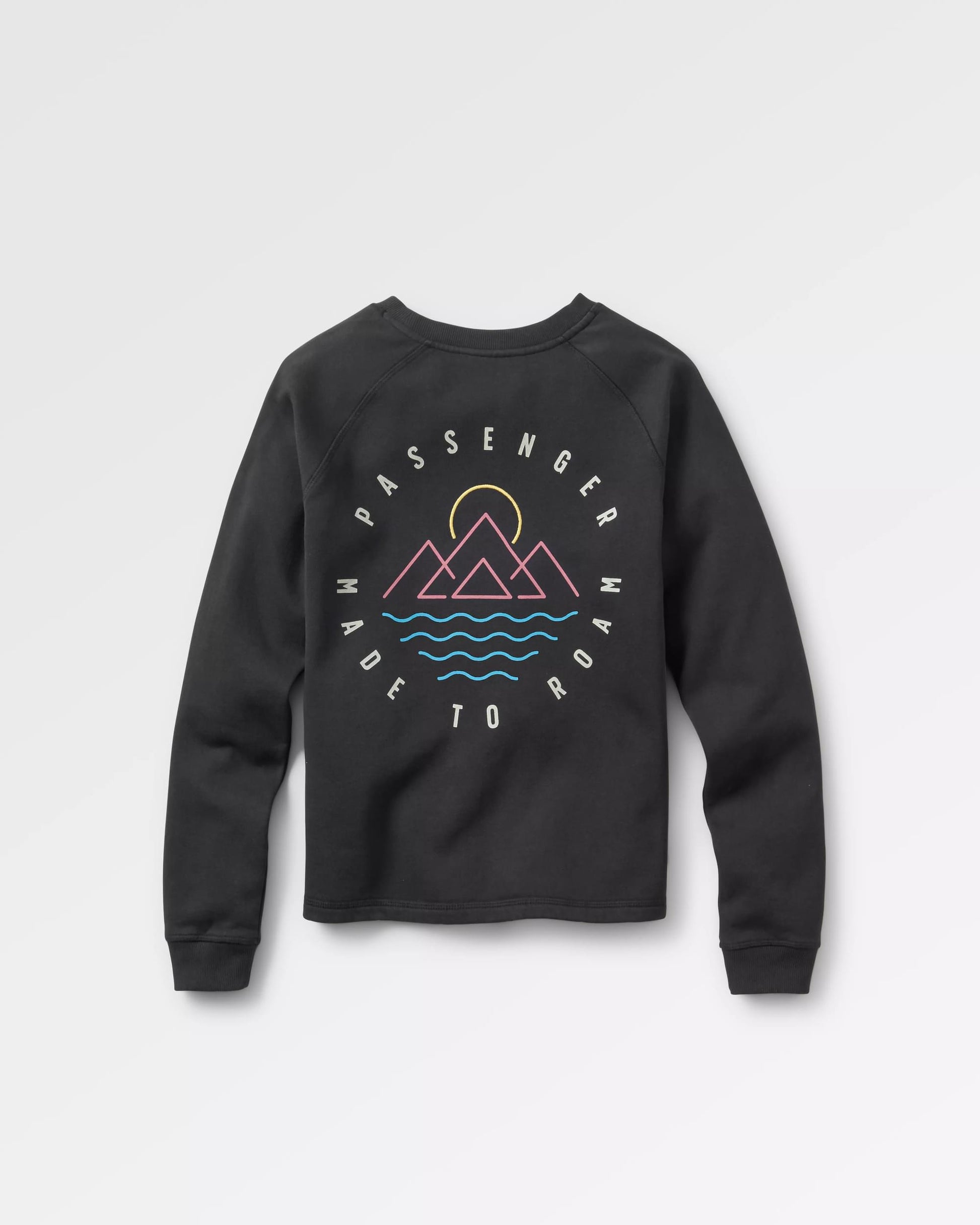 Remote Recycled Cotton Sweatshirt - Black