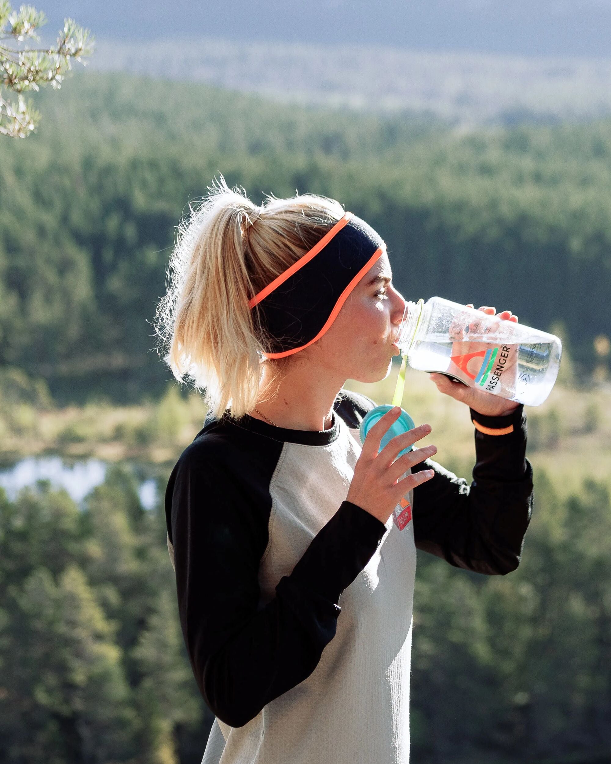 Terra Polartec® Active Headband - Rich Navy/Blue Steel - Lifestyle - Female