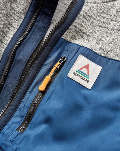 Incline Recycled Polartec® Fleece - Grey Marl