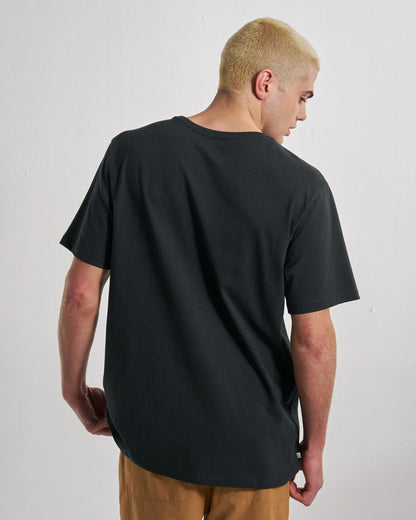 Classic Logo T-Shirt - Black - Studio Model