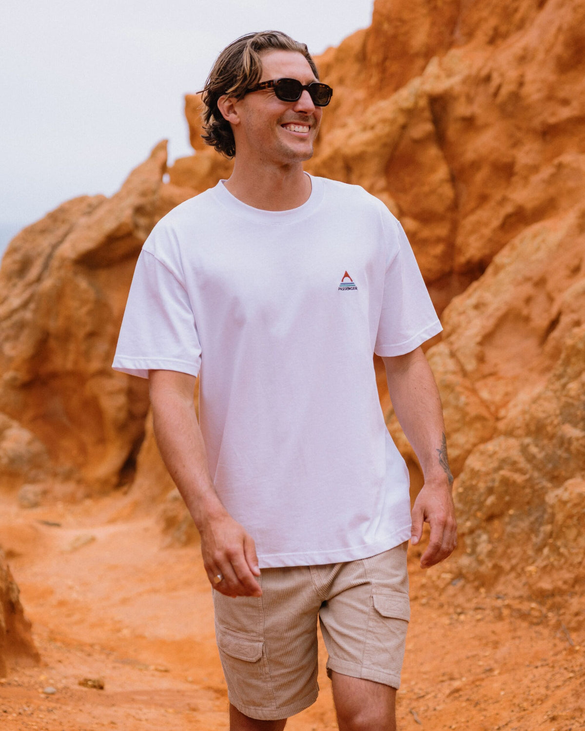 Vita Organic Relaxed Fit T-Shirt - White