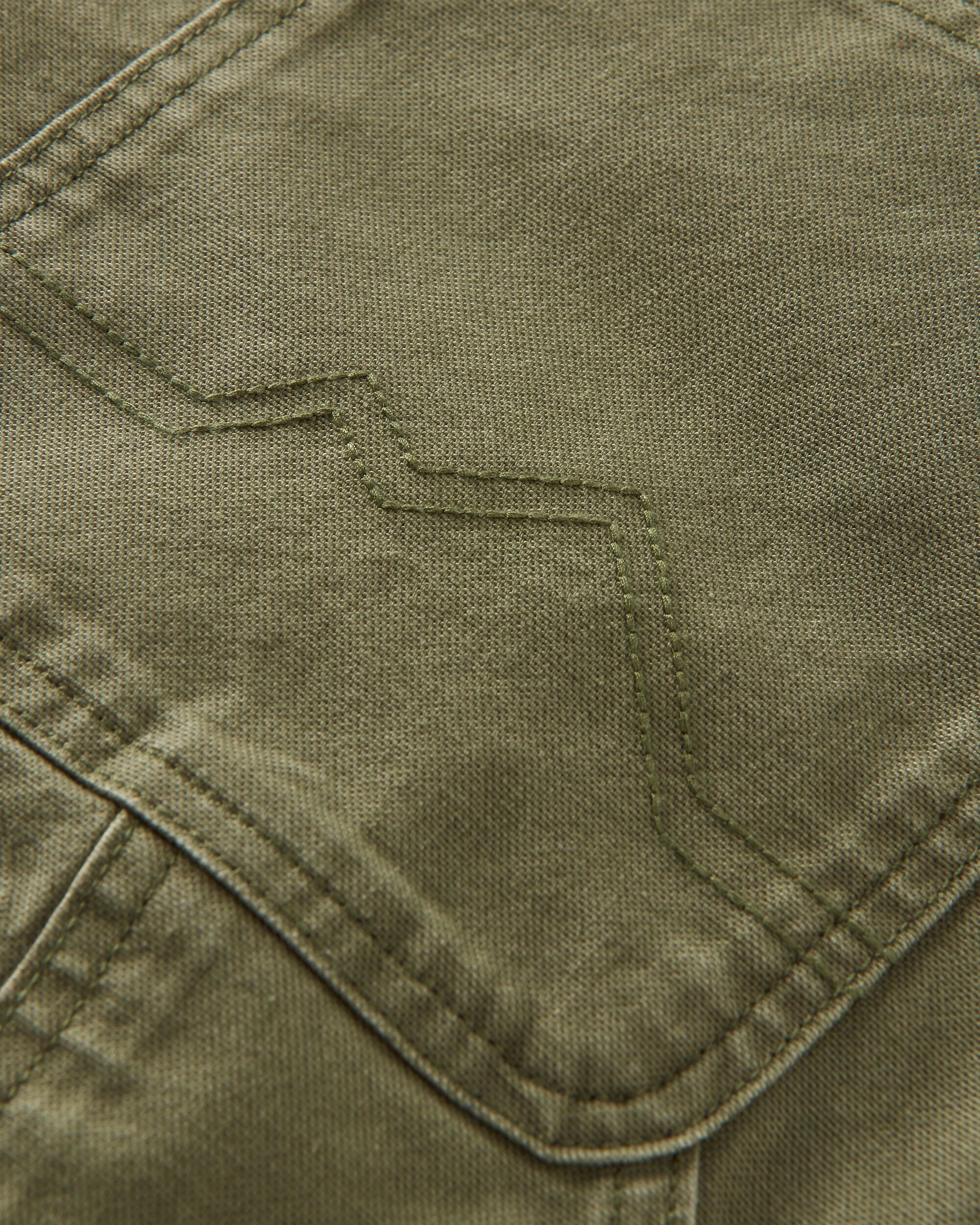 Vantage Organic Cotton Trouser - Khaki - Flatlay