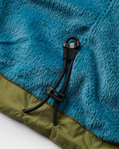 Tahoe Lined Windproof Jacket - Faded Black/Khaki - Flatlay