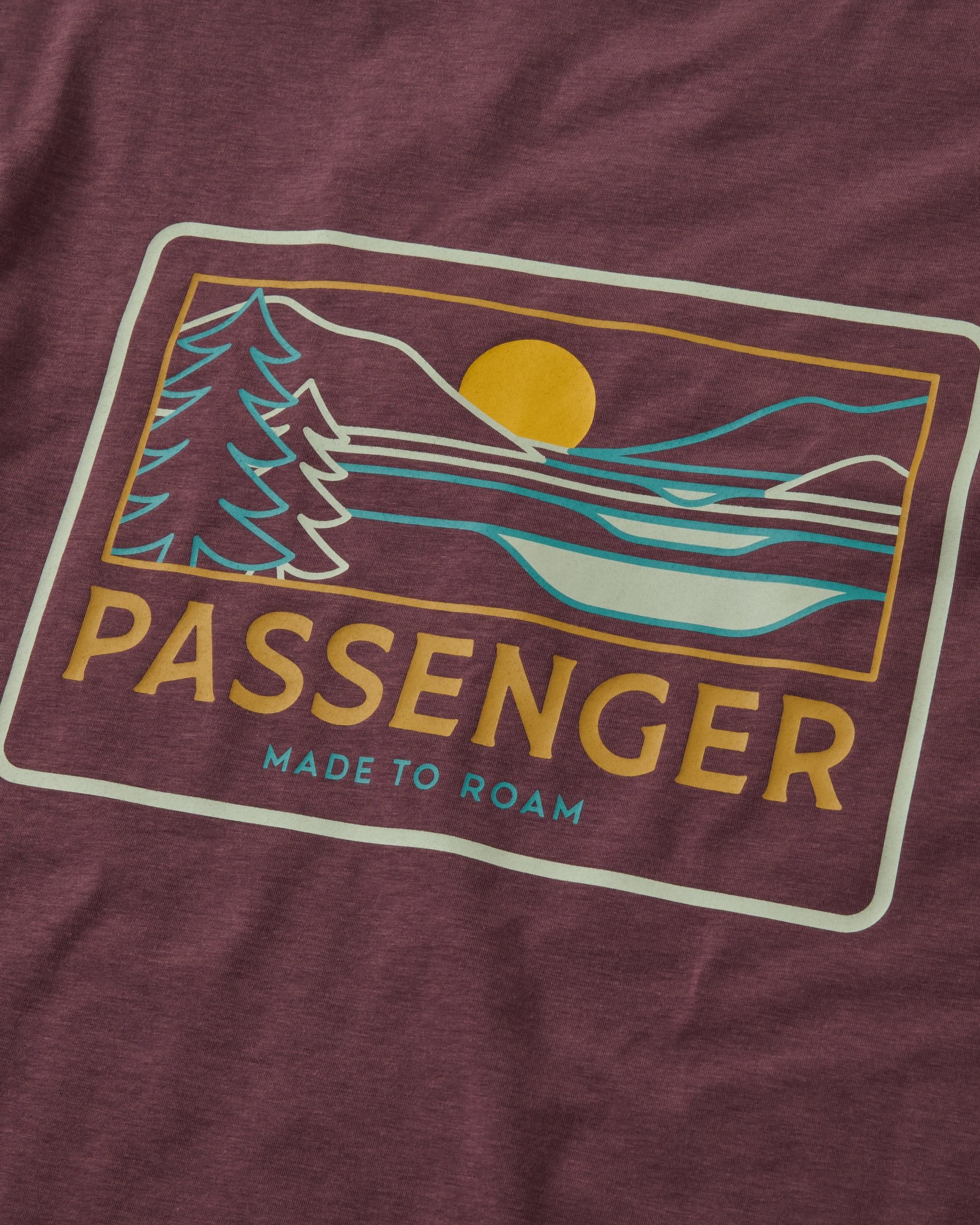 Roamer Men's Drirelease® Active T-Shirt - Brambleberry - Flatlay