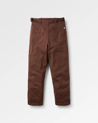 Fortuna Trousers - Chestnut - Flatlay