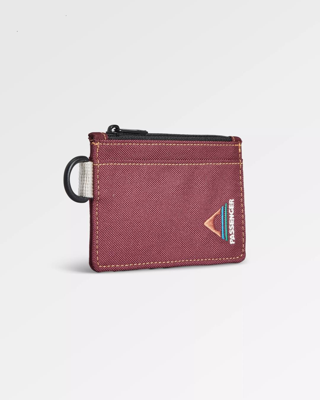 Recycled Card Holder - Burgundy