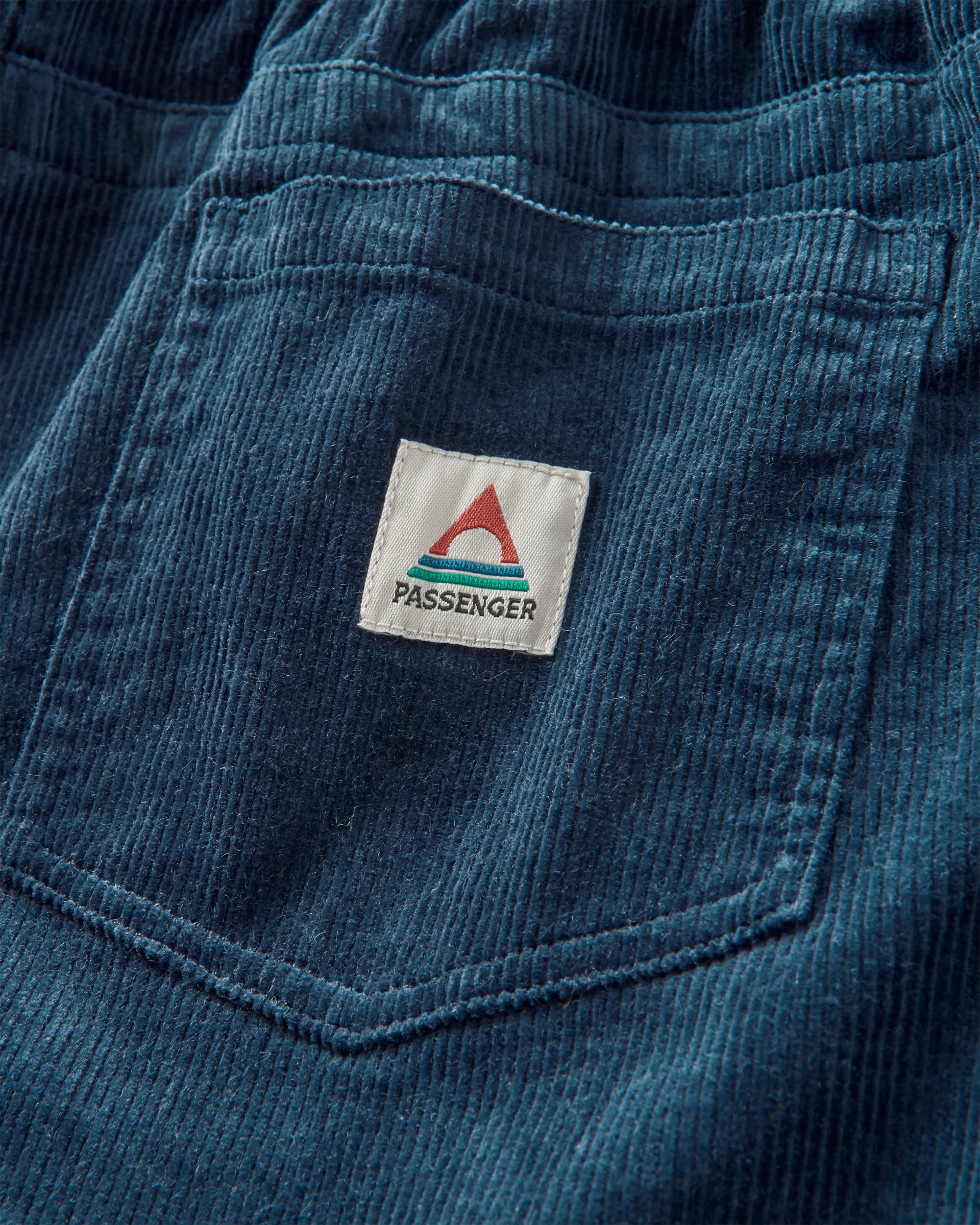 Drifter Corduroy Short - Rich Navy - Flatlay