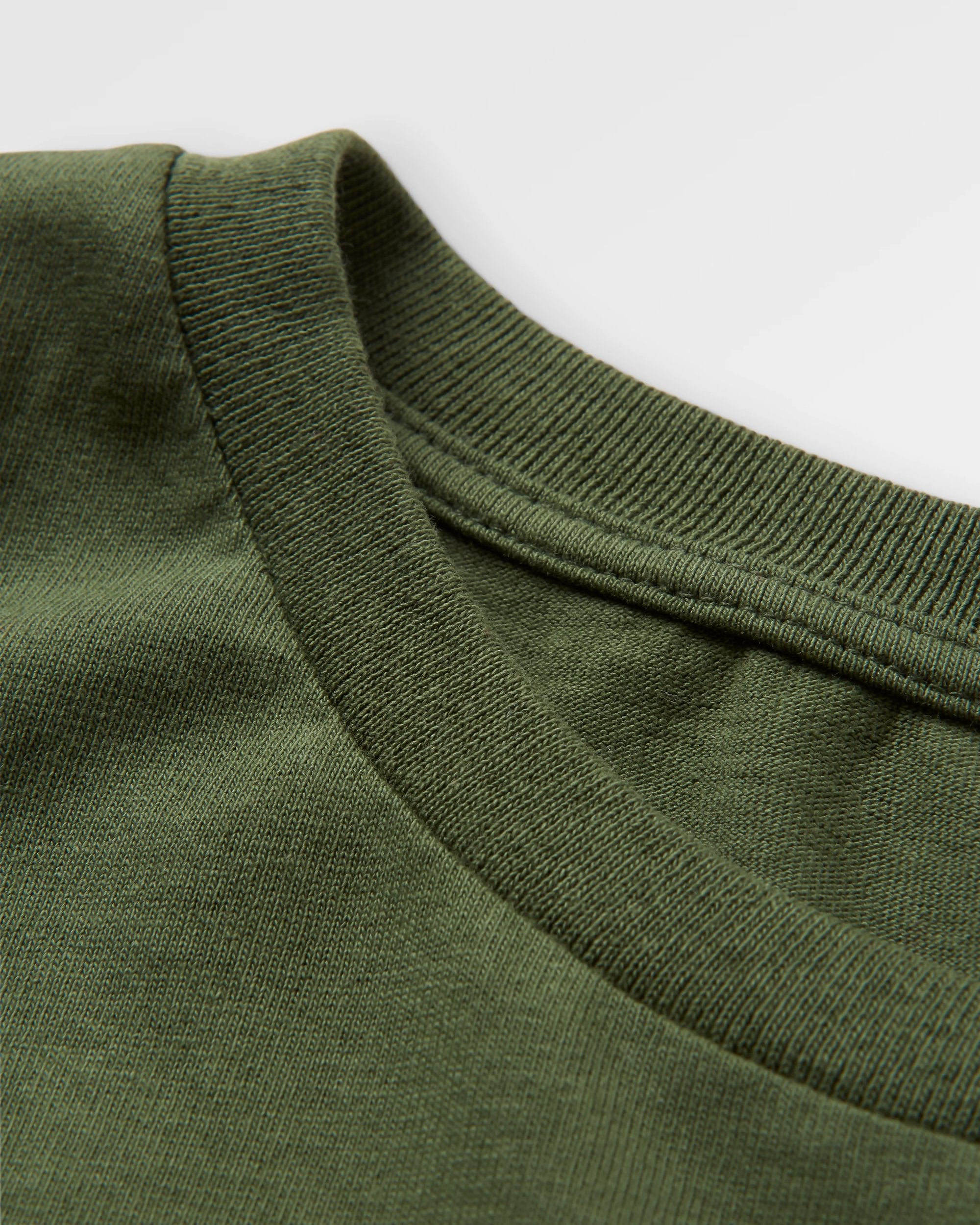 Rambler Recycled Cotton T-Shirt - Fir Tree - Flatlay