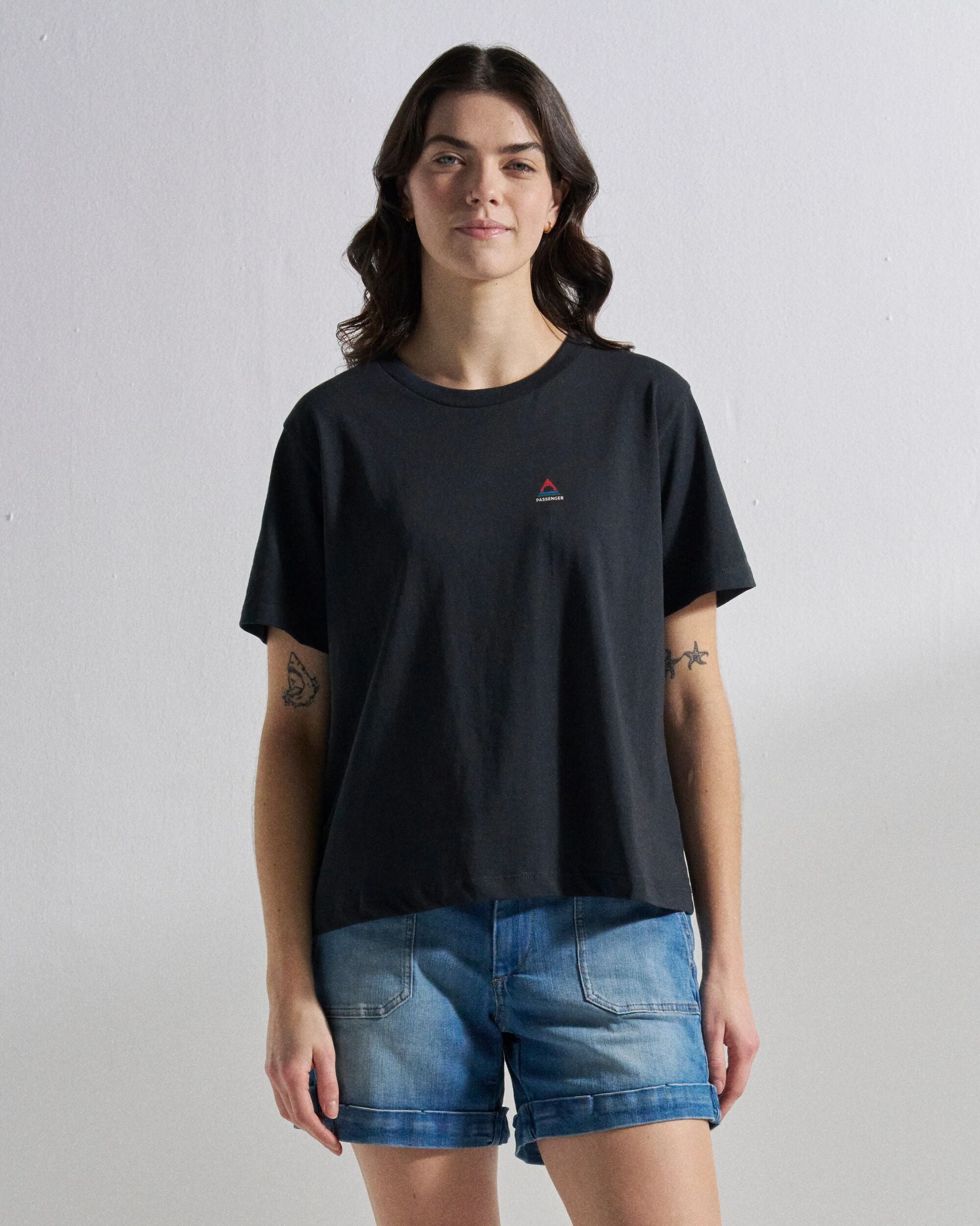 Classic T-Shirt - Black - Studio Model
