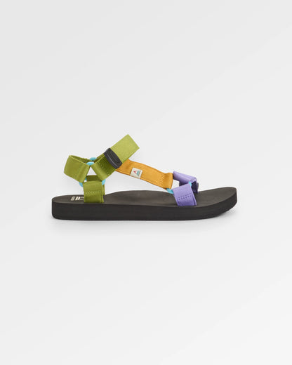 Venice Sandal - Tea Green - Flatlay