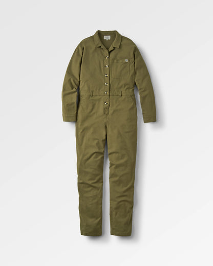 Resonate 2.0 Organic Cotton Boiler Suit - Khaki