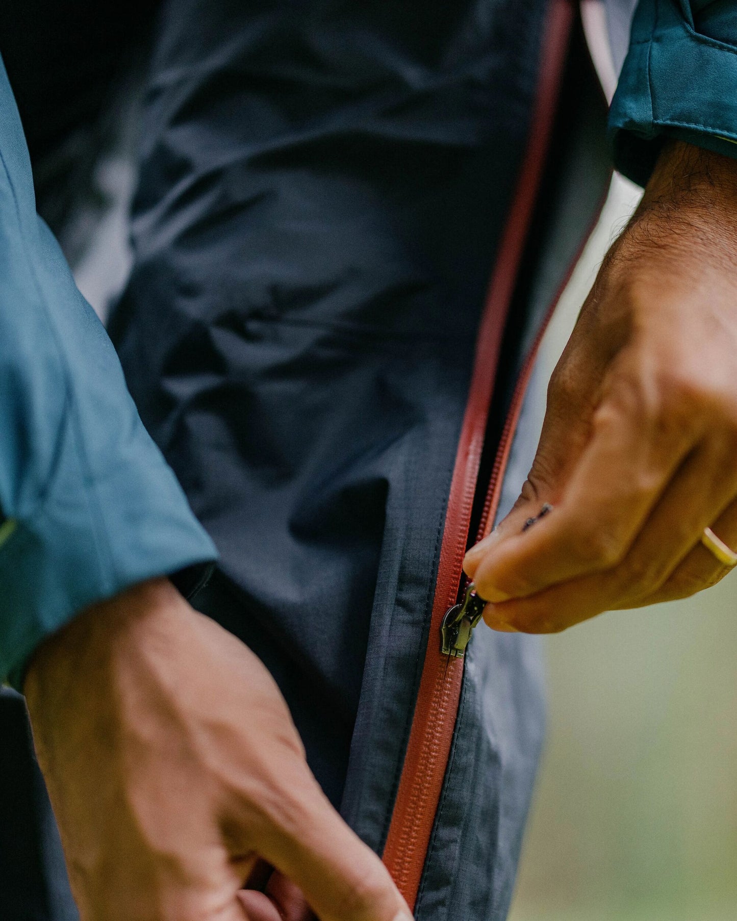 Droplet Recycled Waterproof Trouser - Deep Navy