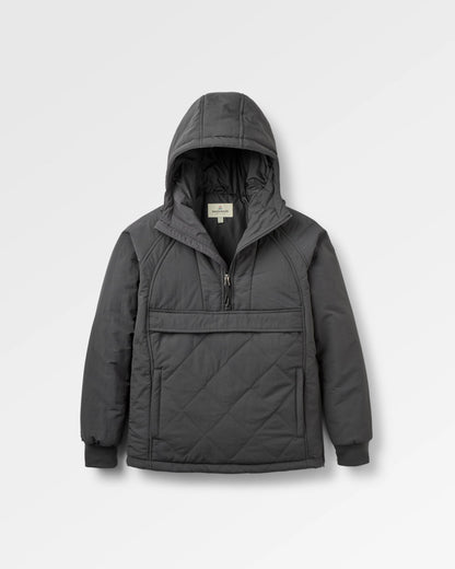 Ocean Insulated Anorak - Faded Black - Flatlay