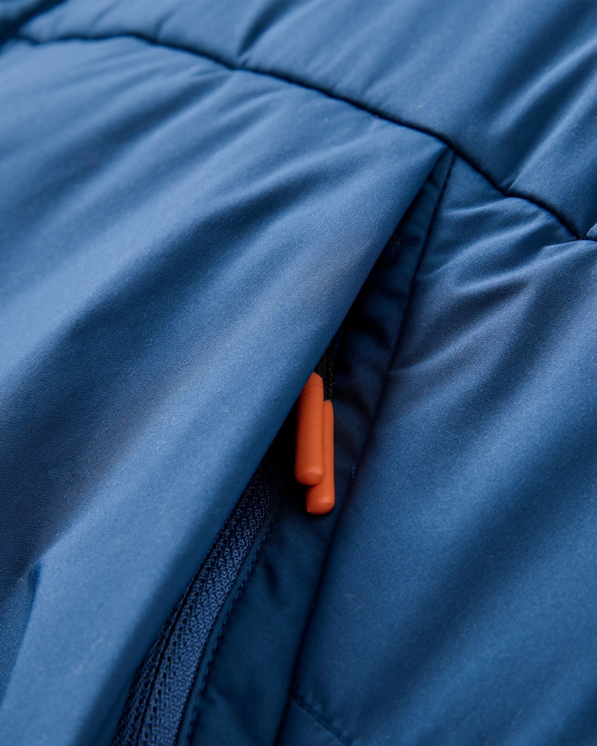 Vanlifer Insulated Overshirt - Dark Denim - Flatlay