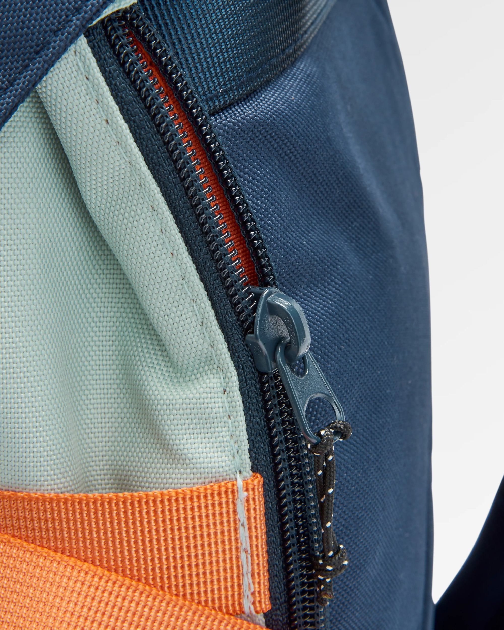 Boondocker Recycled 26L Backpack - Rich Navy/Surf Spray/Moonlight Blue - Flatlay