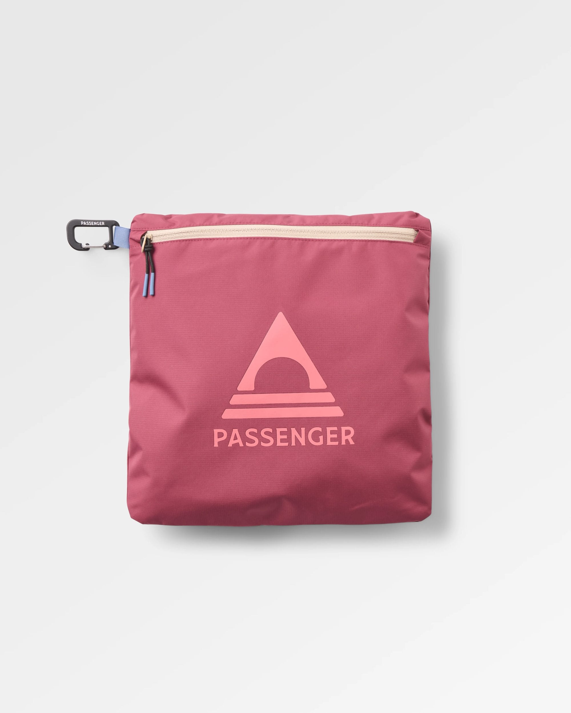 Trailscape Women's Waterproof Jacket - Maroon/Stone - Flatlay