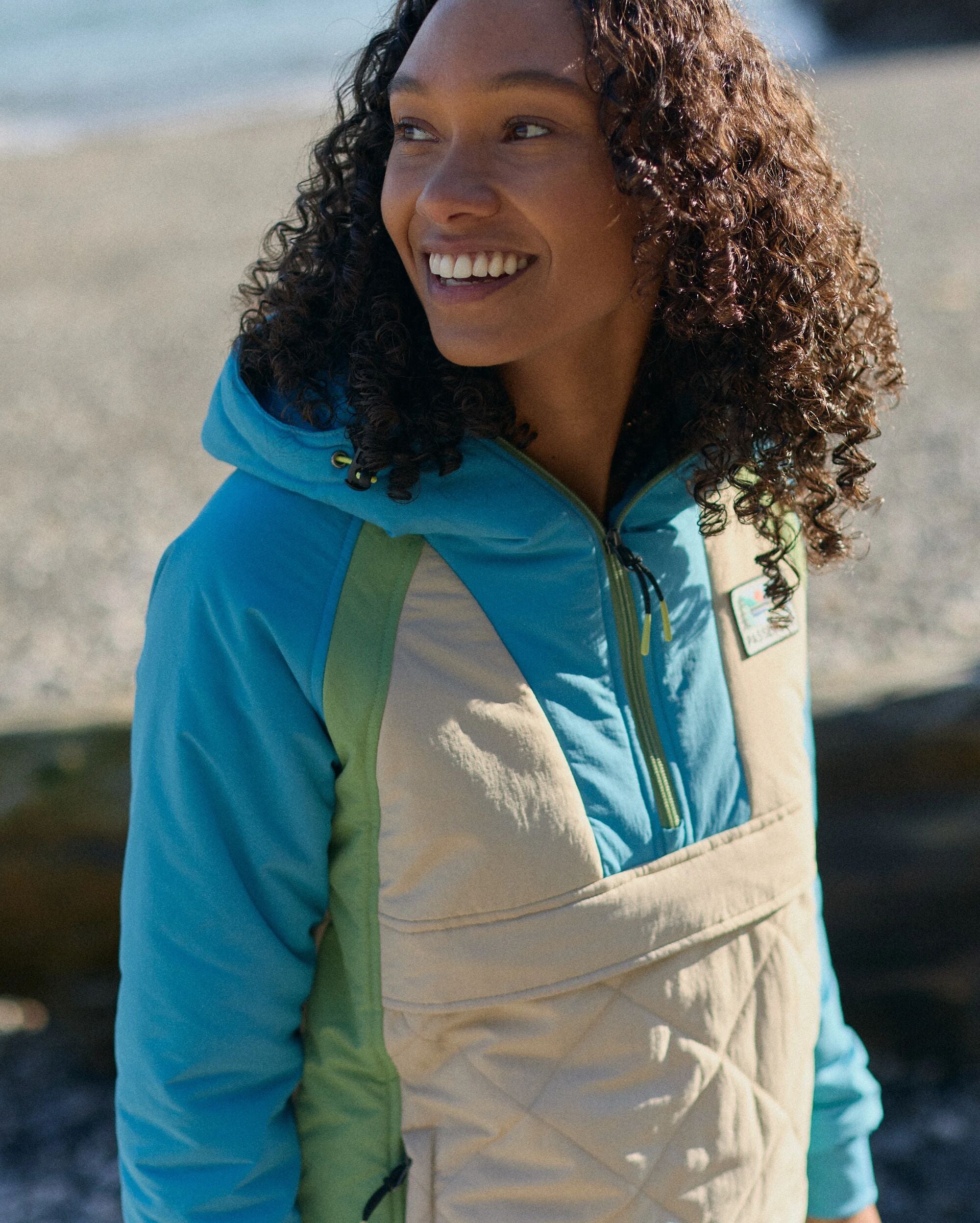 Ocean Recycled Insulated Anorak - Bluejay/Feather - Lifestyle