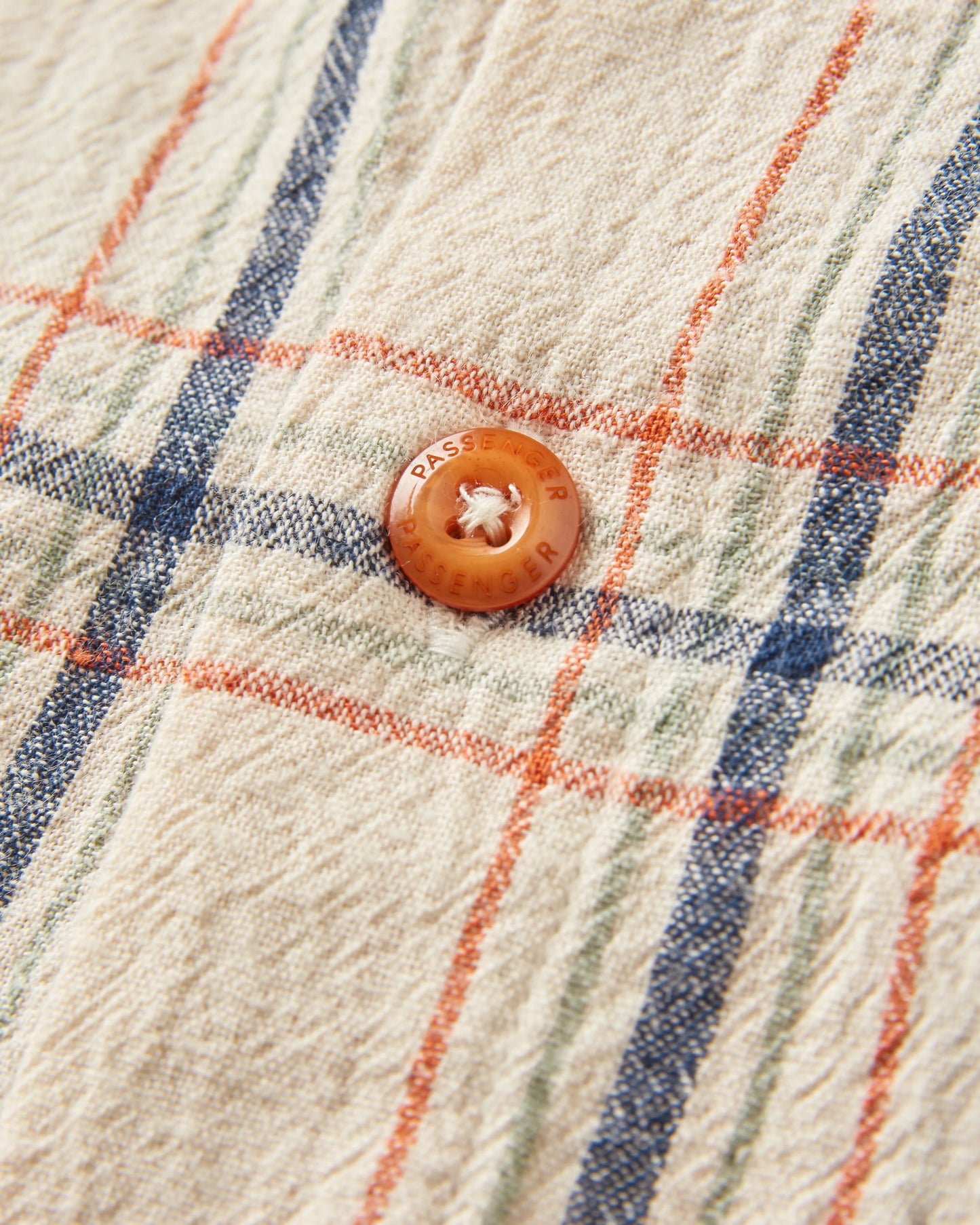 Chill Organic Cotton Check Shirt - Birch