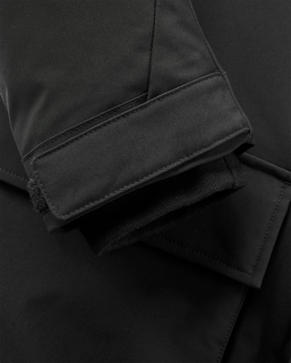 Baltic Insulated Parka - Black - Flatlay