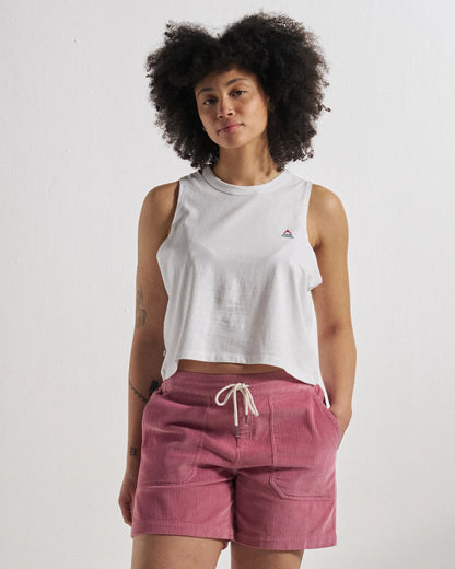 Classic Vest - White - Studio Model