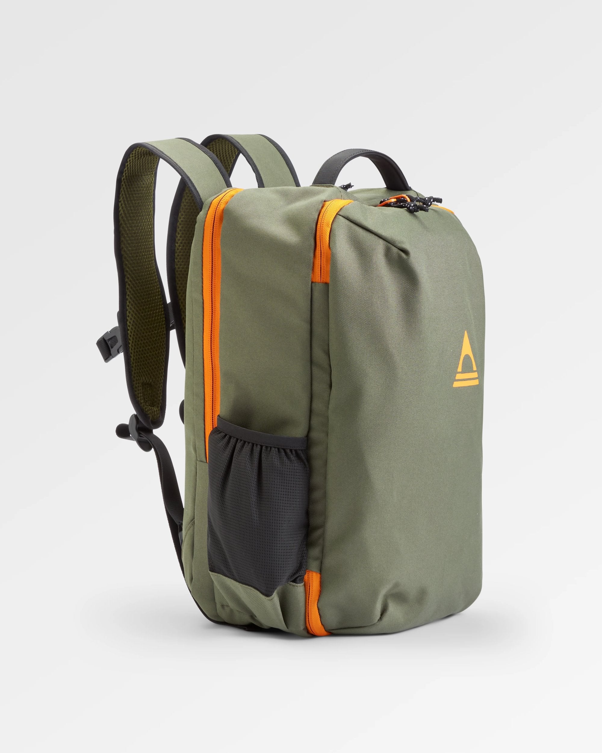 Stratos Duffel Backpack - Khaki - Flatlay