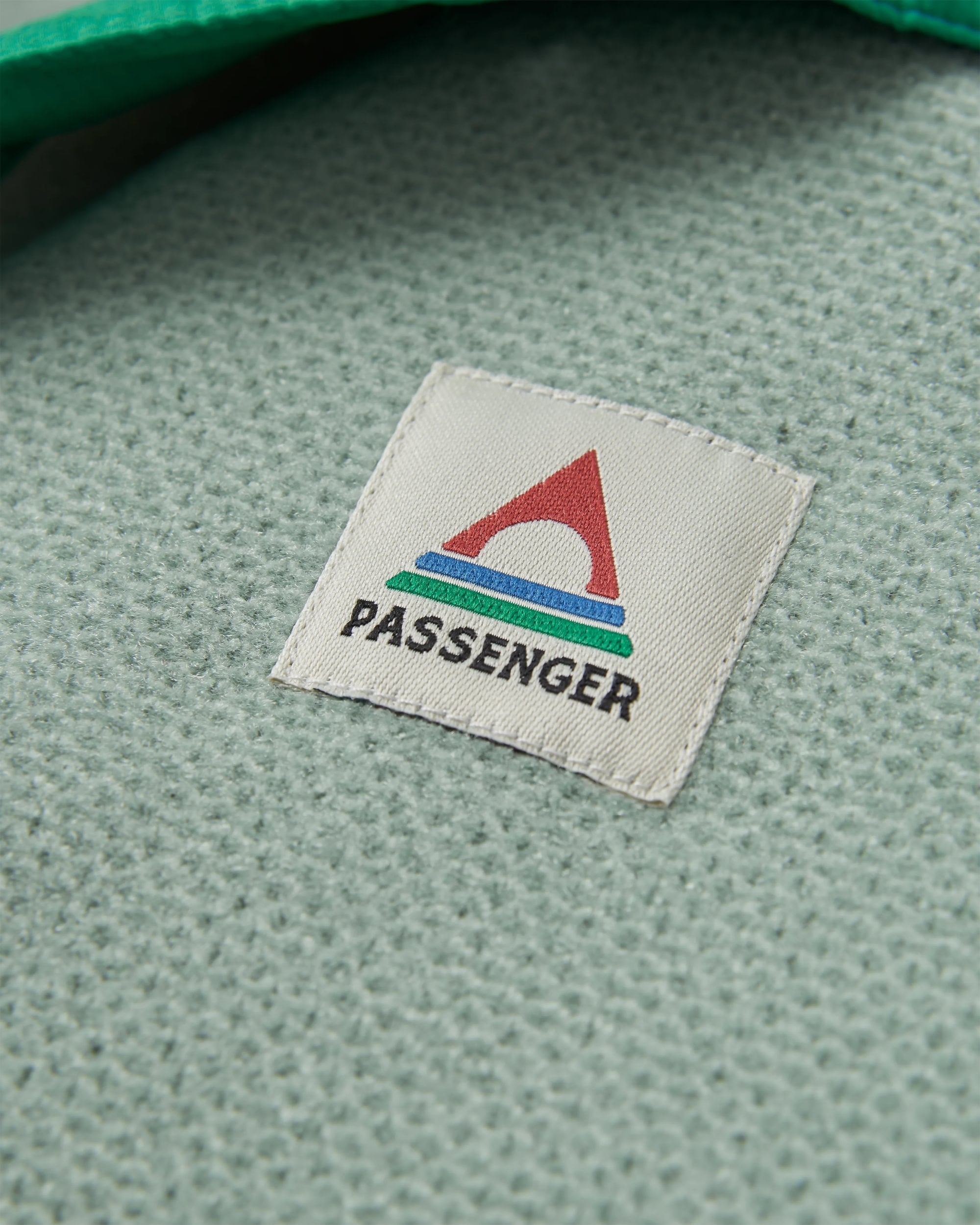 Snowdrop Recycled Polartec® Fleece - Pistachio/Birch - Flatlay