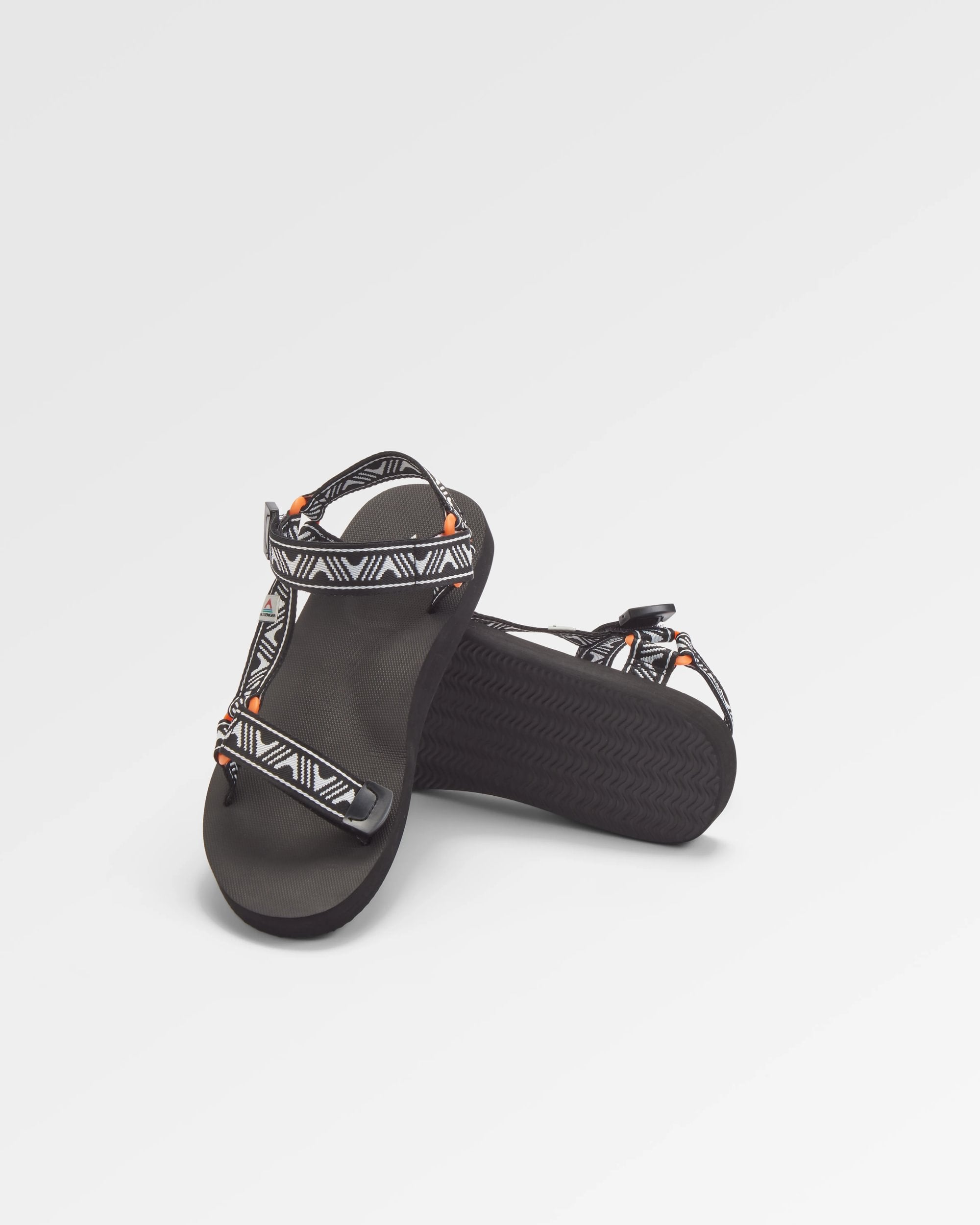 Venice Sandal - Trail Monochrome - Flatlay